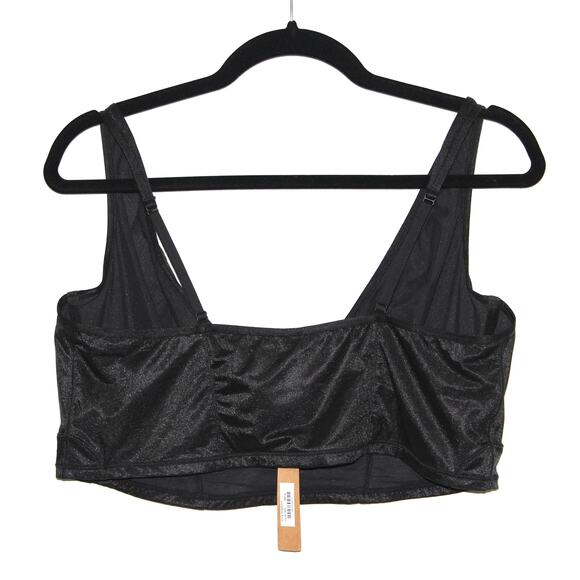 SKIMS Glissenette Corset Top in Onyx Size 2X NWT - Picture 8 of 9